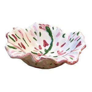 Ceramic Spring Bloom Small Round Bowl